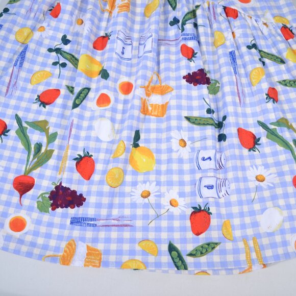 NWT LISA SAYS GAH MAEVE MIDI SKIRT, PICNIC, 2XL - Picture 9 of 13